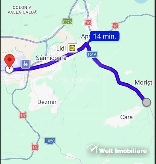 Casa P+M| Teren 755 mp -la drum judetean  | 10 km aeroport Cluj - 5