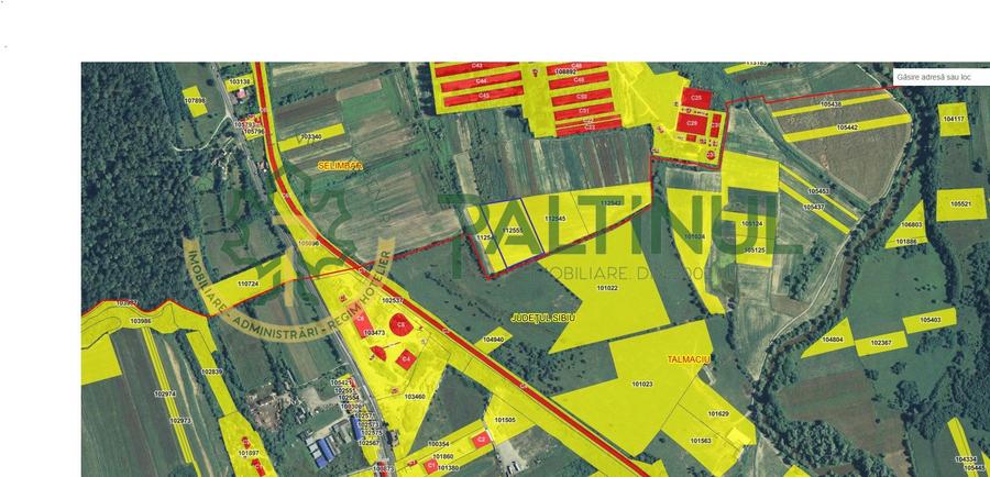 Teren extravilan 1 hectar de vânzare – Veștem, Sibiu