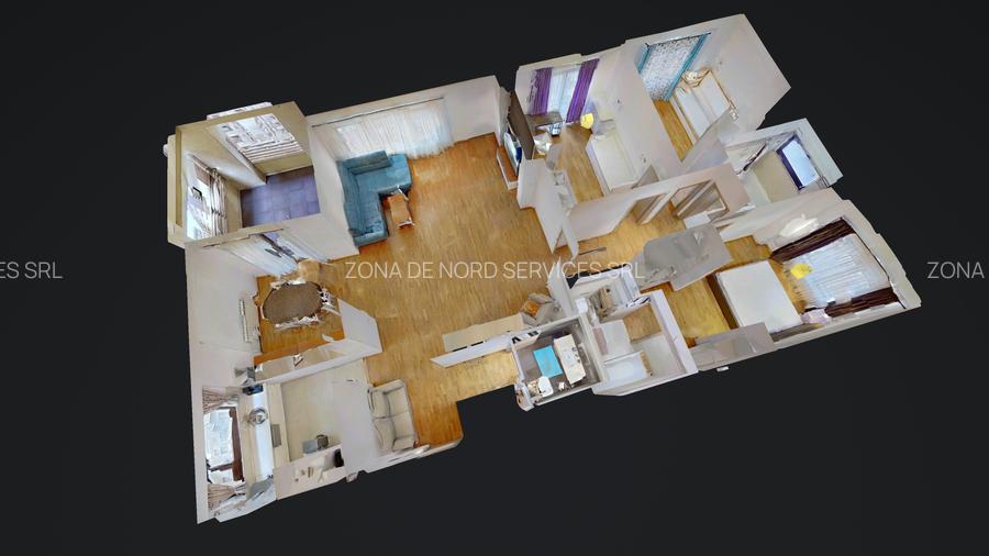 Ap. Nordului-Herăstrău | Cartierul Francez | 4 cam + dressing | 3 băi, garaj - 22