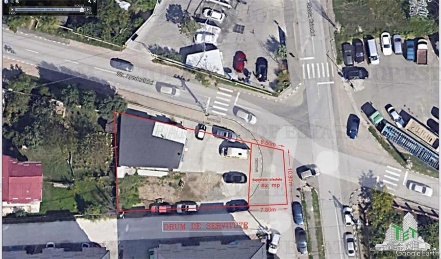 SUPER TEREN, SUPER LOCATIE, 440 mp într-o intersectie super circulata, vad comer