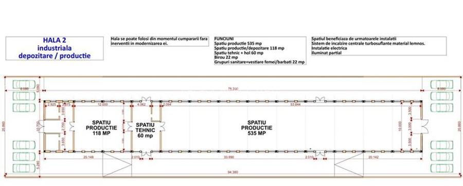 Hale industriale, fabrica de mobila la cheie de vanzare, zona Horlesti - 6