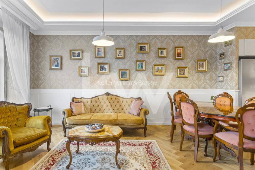 Apartament unic in centrul Brasovului | 142 mp | Terasă cu vedere spre Tâmpa | - 2