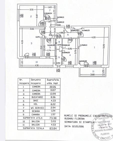 Oltenitei - Stolnici - Apartament 3 camere decomandat - 4
