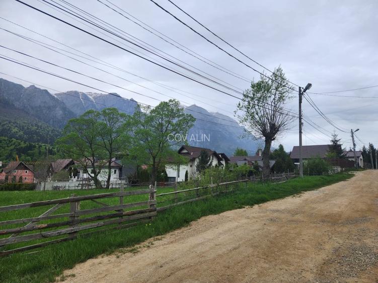 Teren 2.675 mp in Poiana Tapului priveliste peisagistică spre munții Bucegi! - 2