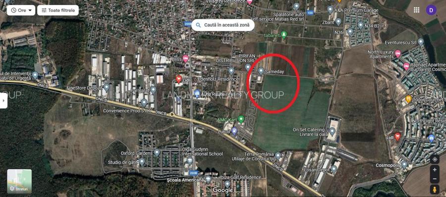 Teren TUNARI - 19.000 mp - Deschidere 42 ml - 3