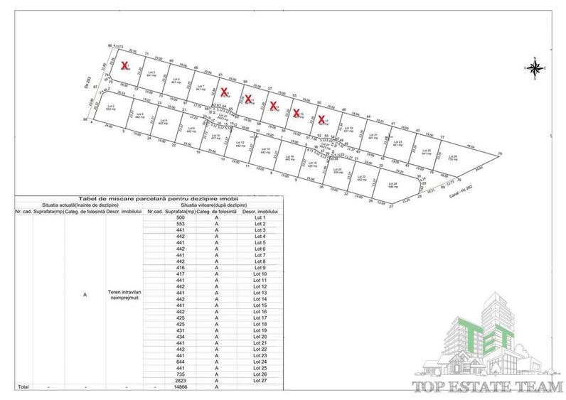 Teren 550mp Otopeni - zona 23 August - 3