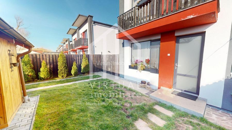 Casa de tip cvadruplex, 4 camere, 79mp utili, curte 70mp, 2 parcari - 16