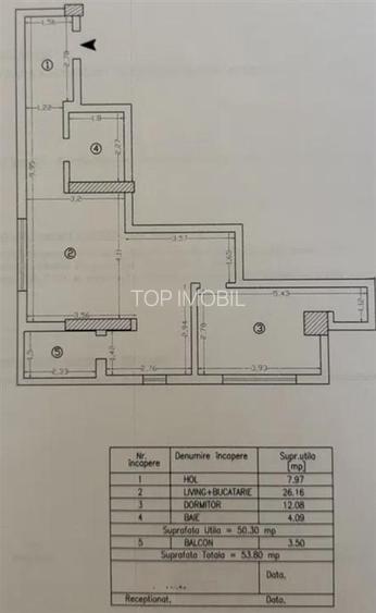 Apartament 2 camere, Centru - Palas Mall - 6