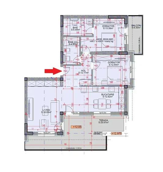 Apartament 3 Camere Terasa Decomandat | Parcare Inclusa | Dezvoltator - 4