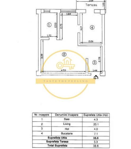 Apartament 1 Camere/Decomandat/Bloc din 2024 -40mp!Loc De Parcare inclus! - 6