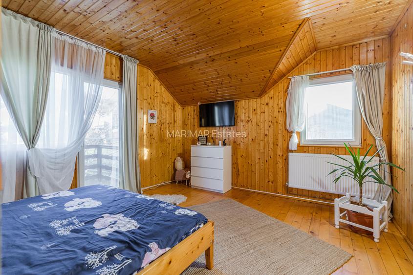 Refugiu elegant, complet mobilat, într-un cadru natural deosebit – Comarnic - 14