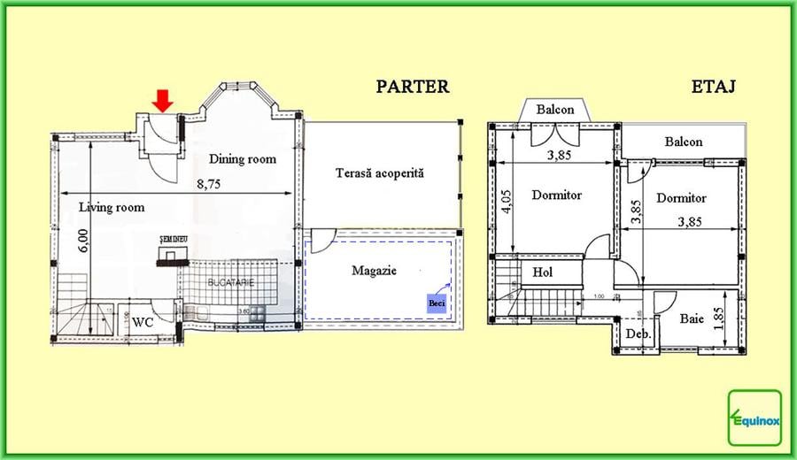 Casa de vânzare în Brebu, Prahova, ECX44171 - 1