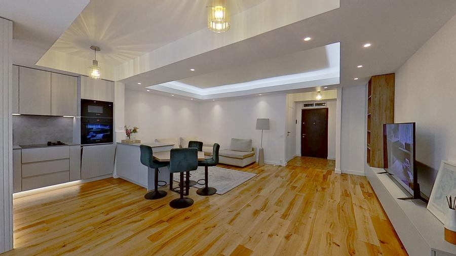 Șoseaua Nordului – Parc Herăstrău | 2 camere, parter | Terasă | Parcare | Lux