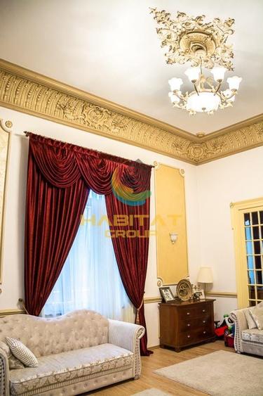 Apartament de lux 6 camere in vila Unirii Traian 265mp, monument istoric