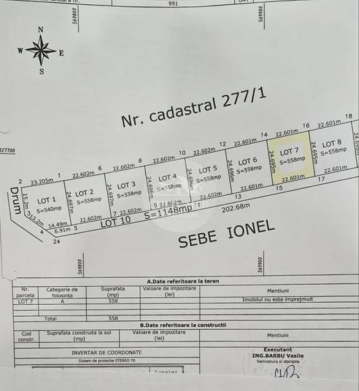 Teren Ciorogarla -central
