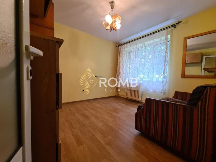 Apartament 3 camere, 44,6 mp – Parter - Manastur - Ideal pentru investitie
