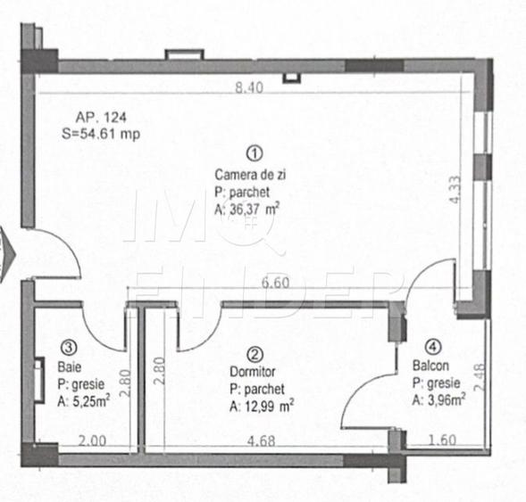 Apartament 2 camere, 55 mp utili, langa Baza Sportiva
