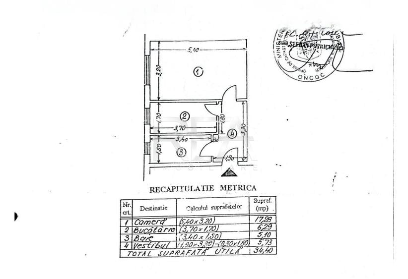 Garsoniera- Bloc Mixt- Petre Ispirescu/Calea Rahovei