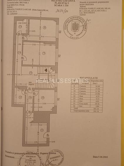 Vanzare 5 camere Batistei - 8