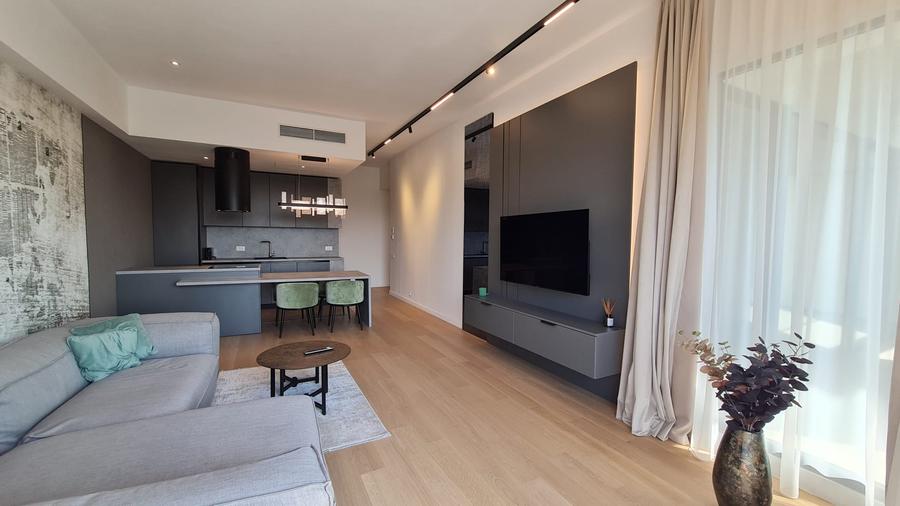 APARTAMENT PREMIUM la inchiriere cu 3 camere in One Verdi Park, VEDERE SPRE PARC