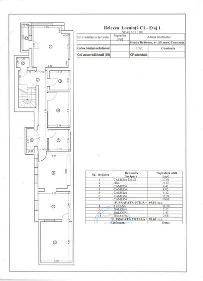 Vila D+P+E+terasa circulabila si curte betonata