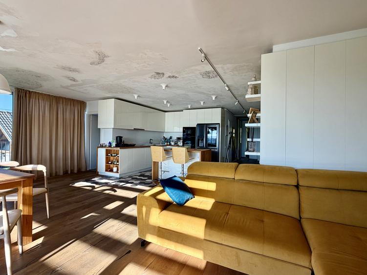 Penthouse în Grigorescu 125 mp utili, 214 mp terase, 2 parcări subterane