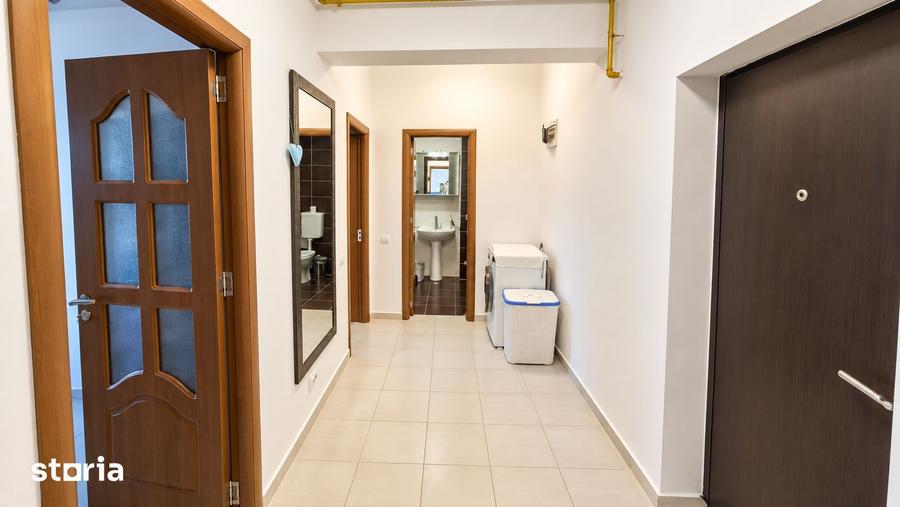 Vanzare Apartament 2 camere 55,64 mp, parcare inclusă, mobilat, 2 balcoane