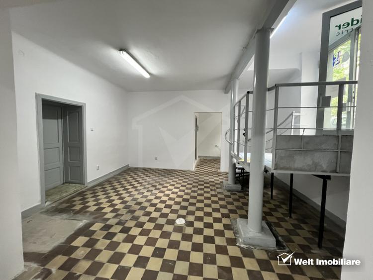 Spatiu comercial cu geamuri la str. Horea, partial demisol
