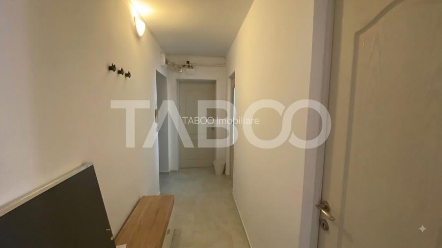 Apartament de inchiriat mobilat utilat 3 camere 56 mpu Sibiu