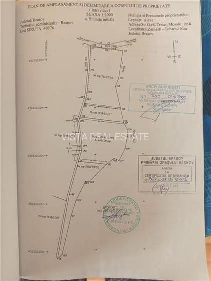 Teren cu priveliste de 2400mp in Rasnov - 4