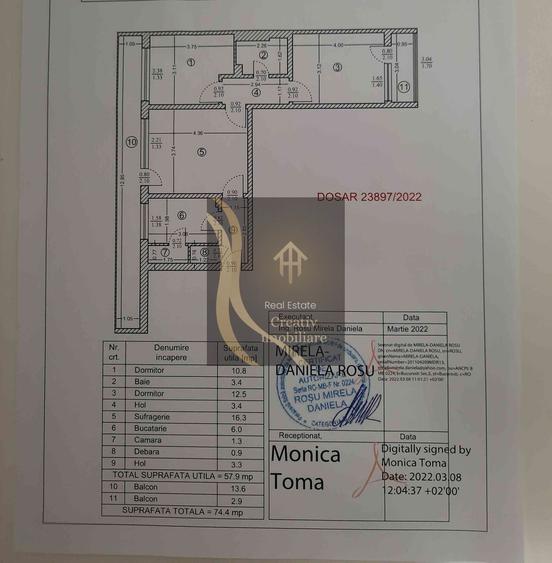 Apartament 3 camere Crangasi