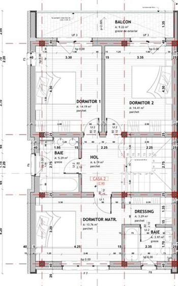 Casa tip duplex dispusa pe 3 niveluri, situata in Floresti- zona Vivo
