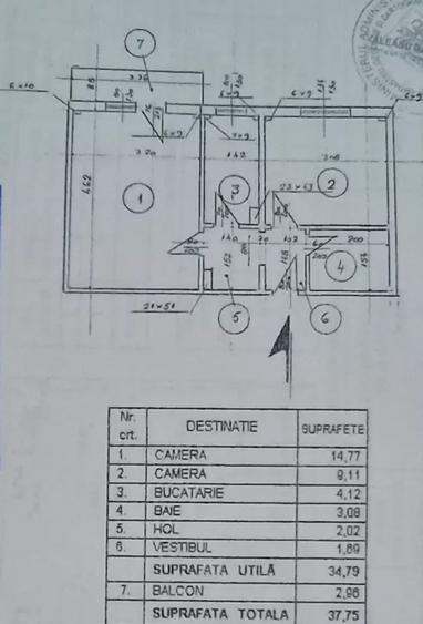 2 Camere Decomandat | Brâncoveanu-Huedin | Etaj 7 | Luminos | Gata de Mutare