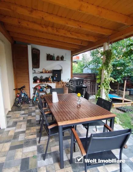 Duplex la cheie, 4 camere, 110 mp utili, 335 mp teren, Floresti, zona Terra