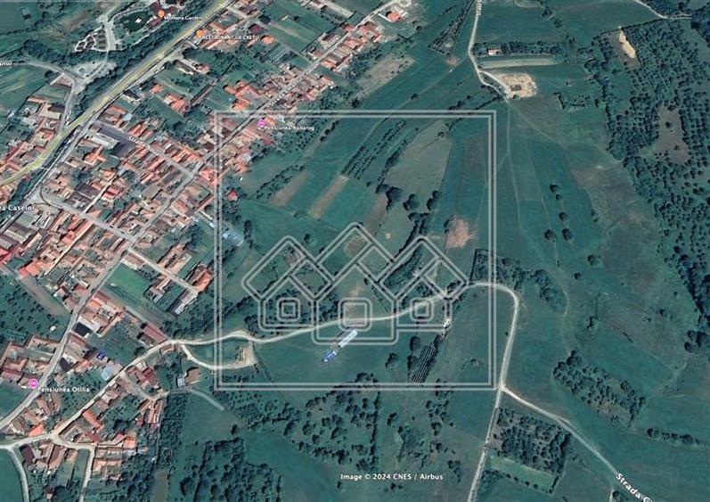 Teren de vanzare in Rasinari, 1528 mp, priveliste deosebita