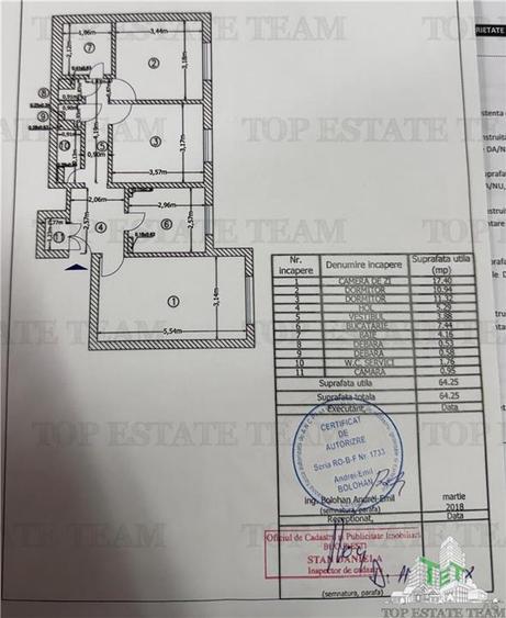 Apartament 3 Camere | 64 mp | Bloc 1986 | Rahova-Ferentari