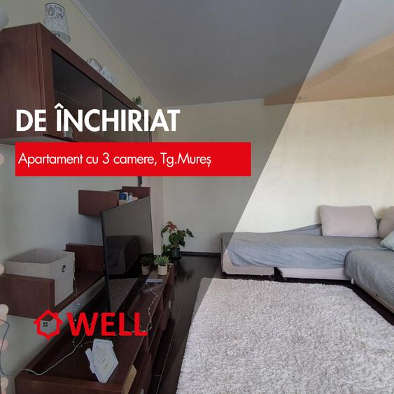 APARTAMENT CU 3 CAMERE DE ÎNCHIRIAT