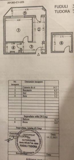 Dacia -Biserica Alba garsoniera decomandata confort0