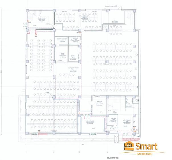 Spatiu comercial 800 mp – open space, vitrat integral, zona central