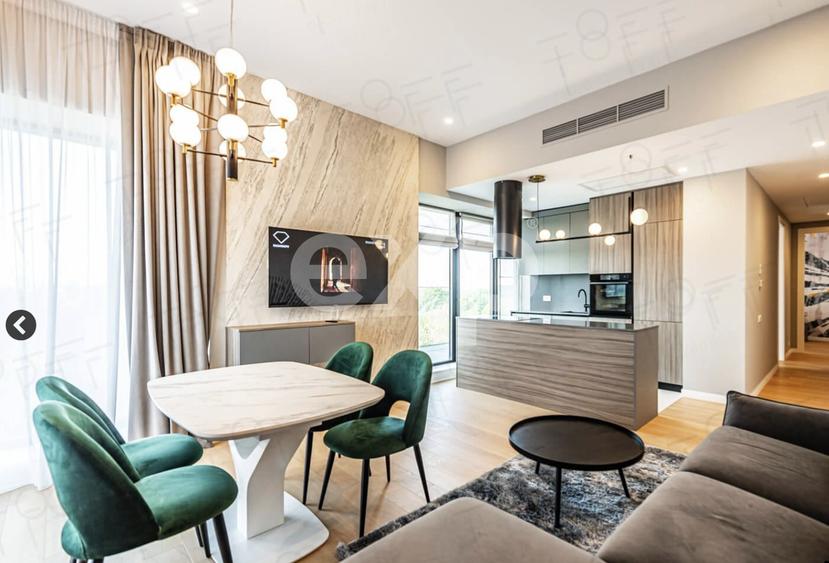 Apartament de vanzare 3 camere mobilat integral- One Verdi Park