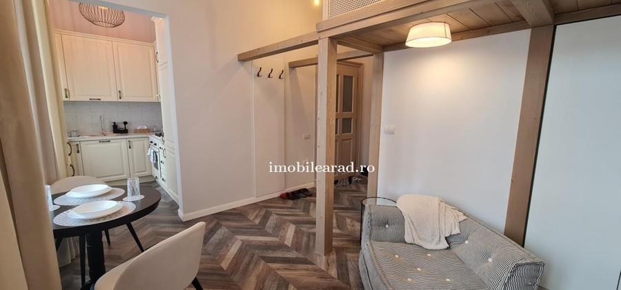 Apartament in stil unic, langa Primaria Arad, amenajat cu designer, mobilat/dota