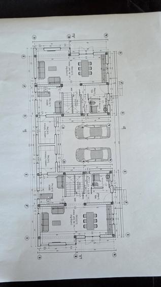 Duplex 5 camere | despartit prin garaj, 117 mp utili | teren 340 mp | Dumbravita