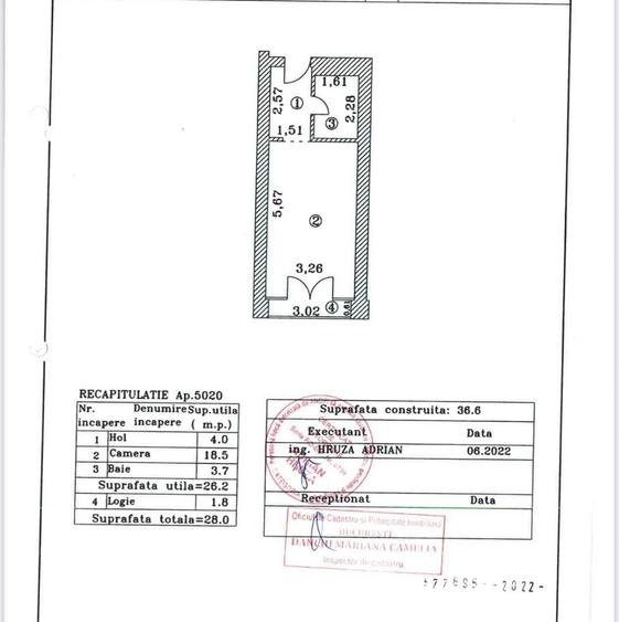 Studiou superb de vânzare, Win Herestrău, mobilat si utilat lux, terasă