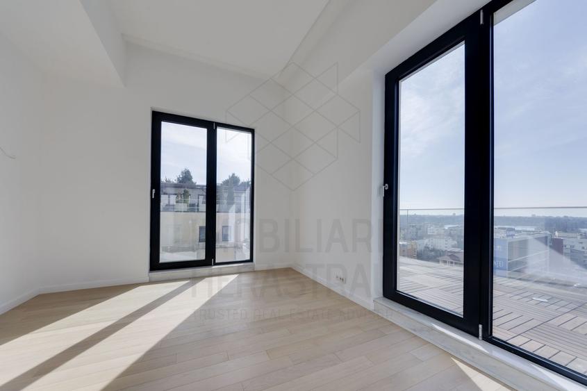 Herastrau | Luxury Penthouse | 5 rooms 2 parking spots