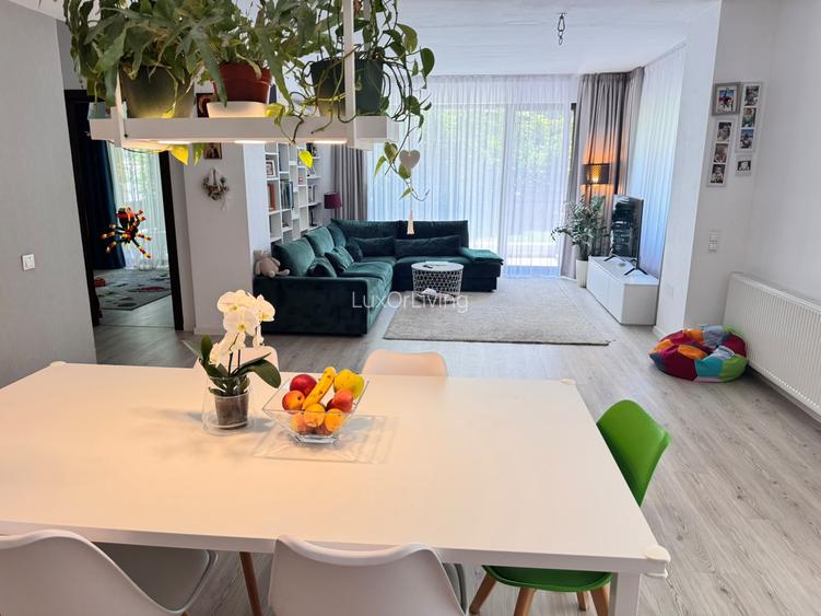 APARTAMENT 3 CAMERE GRĂDINĂ 100MP – PIPERA- BOXA - LOC PARCARE - 2 BAI - 20