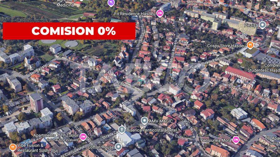 Teren de vanzare pretabil duplex 0% comision in cartierul Zorilor