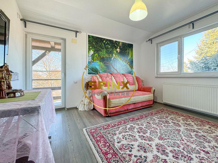 Vilă cochetă cu livadă| Balotesti| curte 562 mp| garaj 4 mașini | mobilată - 38
