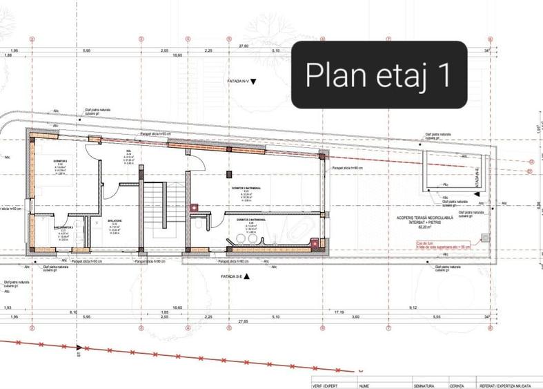 Teren 1000mp autorizat, casa D+P+1E 269mp, Proiect Piscina, Salicea