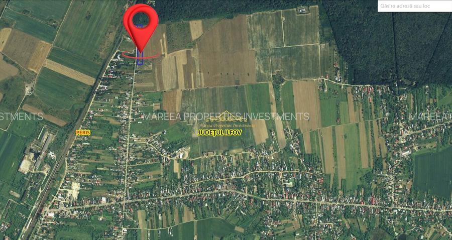Teren intravilan Peris 10.000 mp pt complex de case - 5