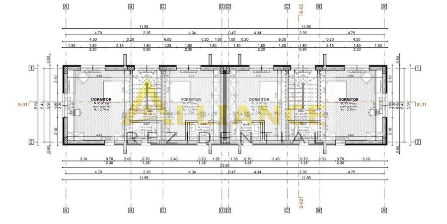 Vila P+1+M | 5 camere - 4 bai | Primarie Popesti